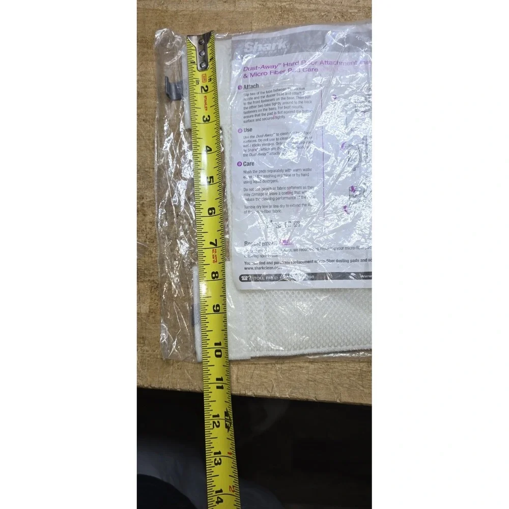 Shark Dust-Away Microfiber Pad (P200W) for Hard Floor Attachments